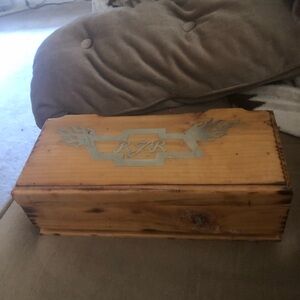 RLR Monogramed Wooden Box - 820 $20 or $15 w/offer